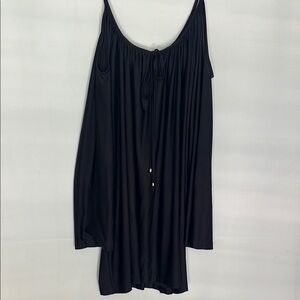 Black Atina Cristina Long Sleeve Cold Shoulder Blouse